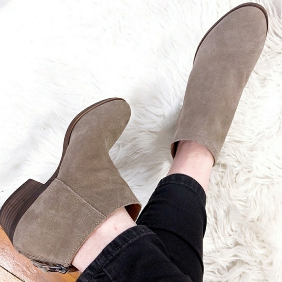 Lucky Brand Shoes - Lucky Brand Bremma Suede Ankle Booties